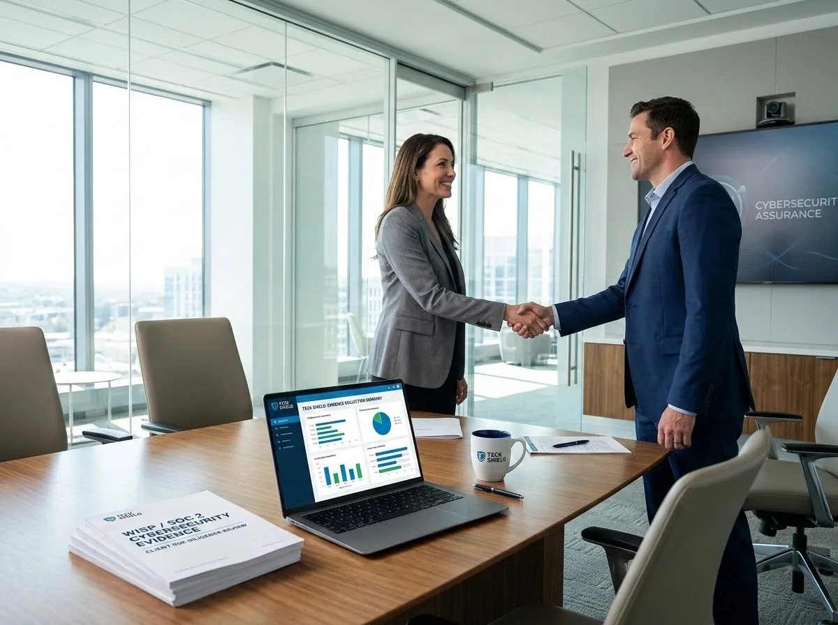 Backup and recovery evidence used in financial firm cybersecurity due diligence
