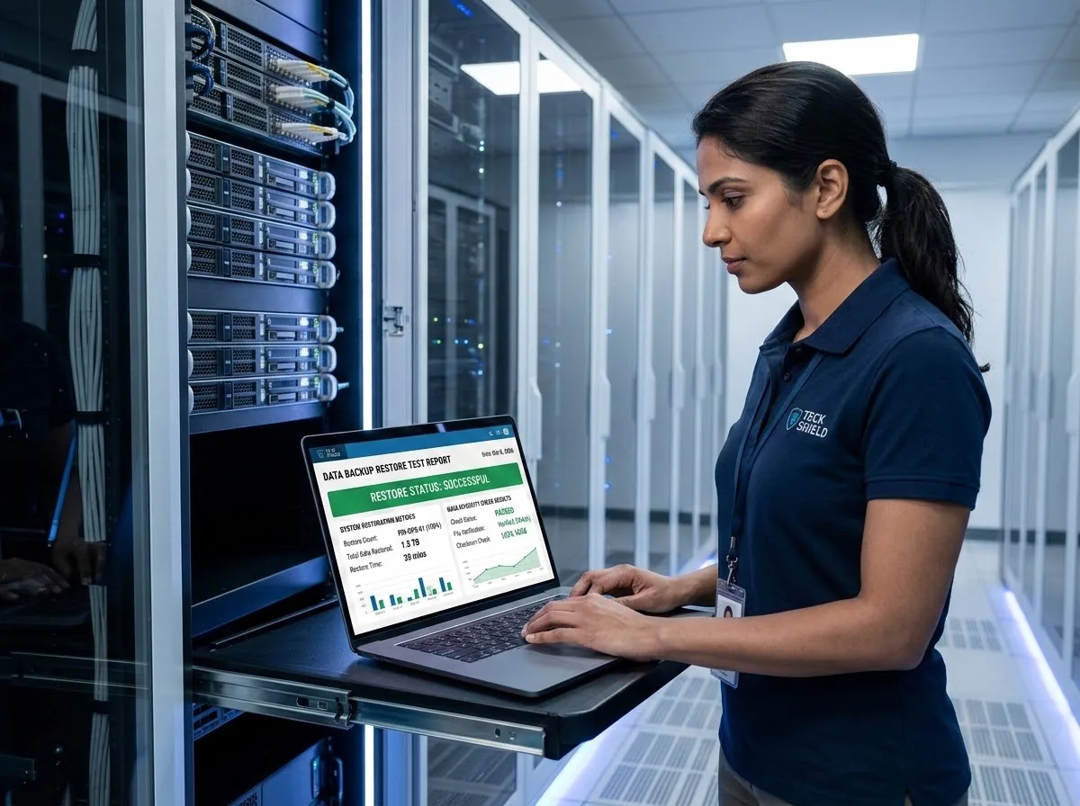 Organized cybersecurity evidence folder ready for financial firm due diligence reviews